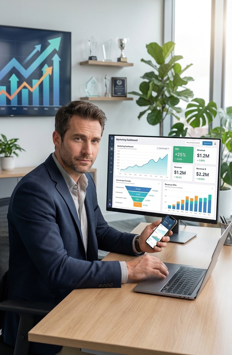 Entrepreneur qui convertit enfin de vrais acheteurs grâce au système Almas Partners